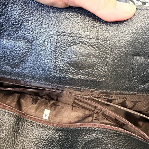 Mac Douglas Pyla Buni Black Leather Bag – Large Handbag Tote - Picture 15 of 15